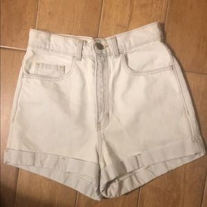 American Apparel high waisted shorts